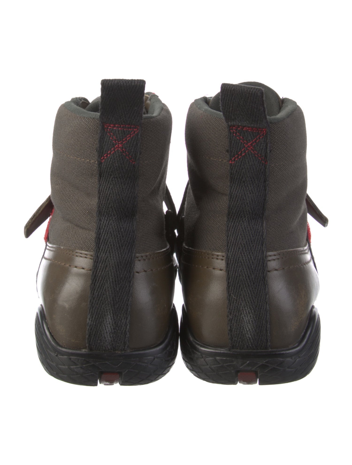 Prada Sport Late 1990's - Early 2000's Leather Loafer Sneakers